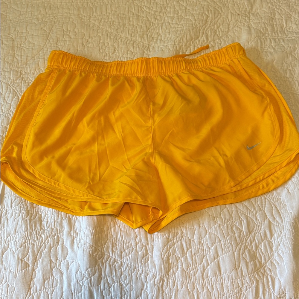Nike Dri-FIT Yellow Tempo Shorts